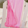 Reversible Pink Beach Towel