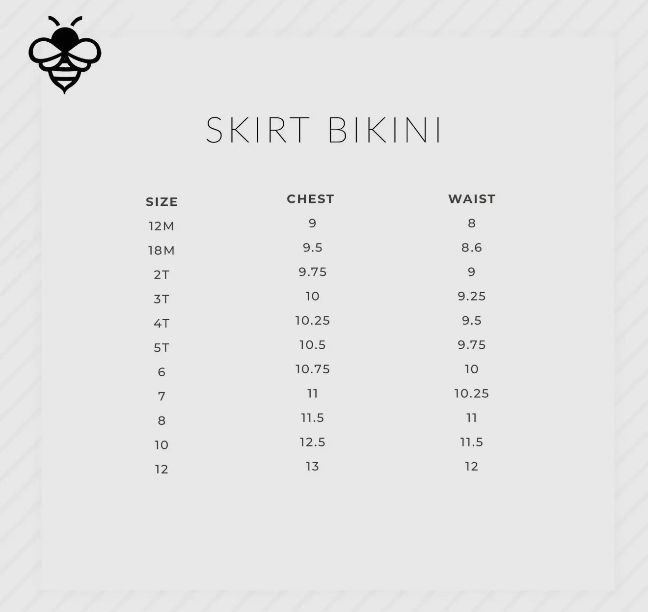 Girls Two Piece Skirt Swimsuit