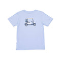 Boys Golf Cart SS Graphic Tee- Blue